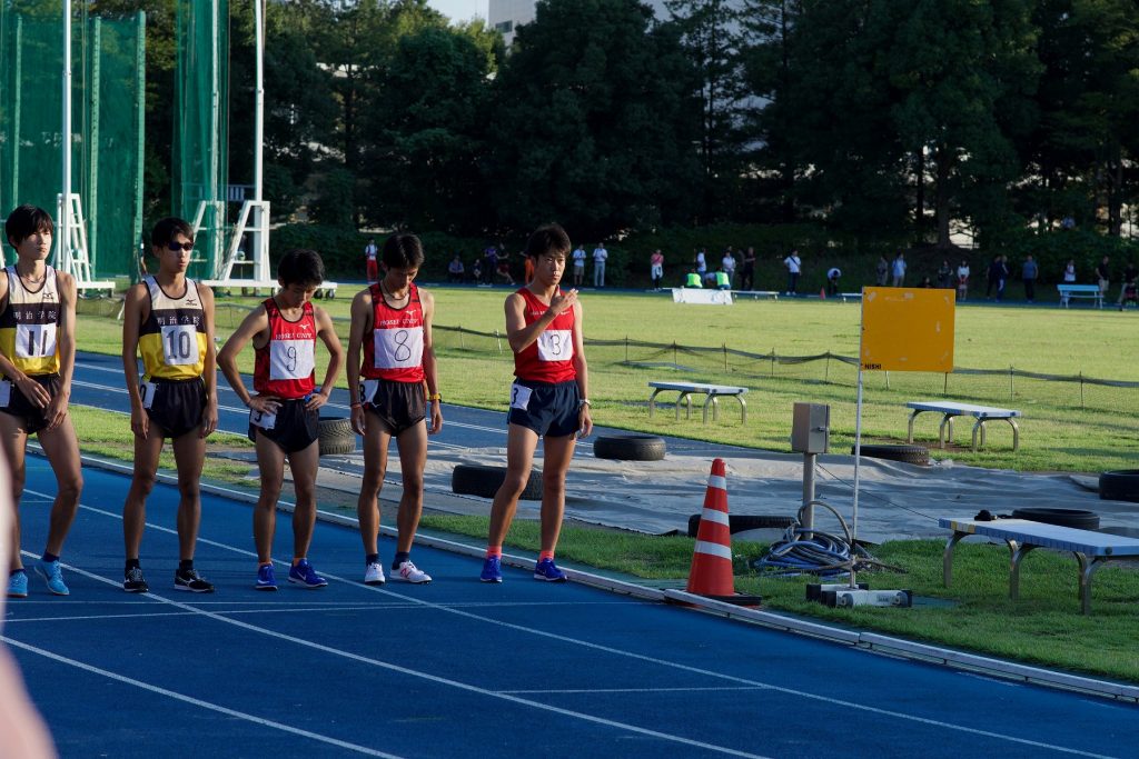 2018-09-23 日体大記録会 5000m 26組 00:15:13.61